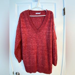 Ricki’s ladies rust sweater L